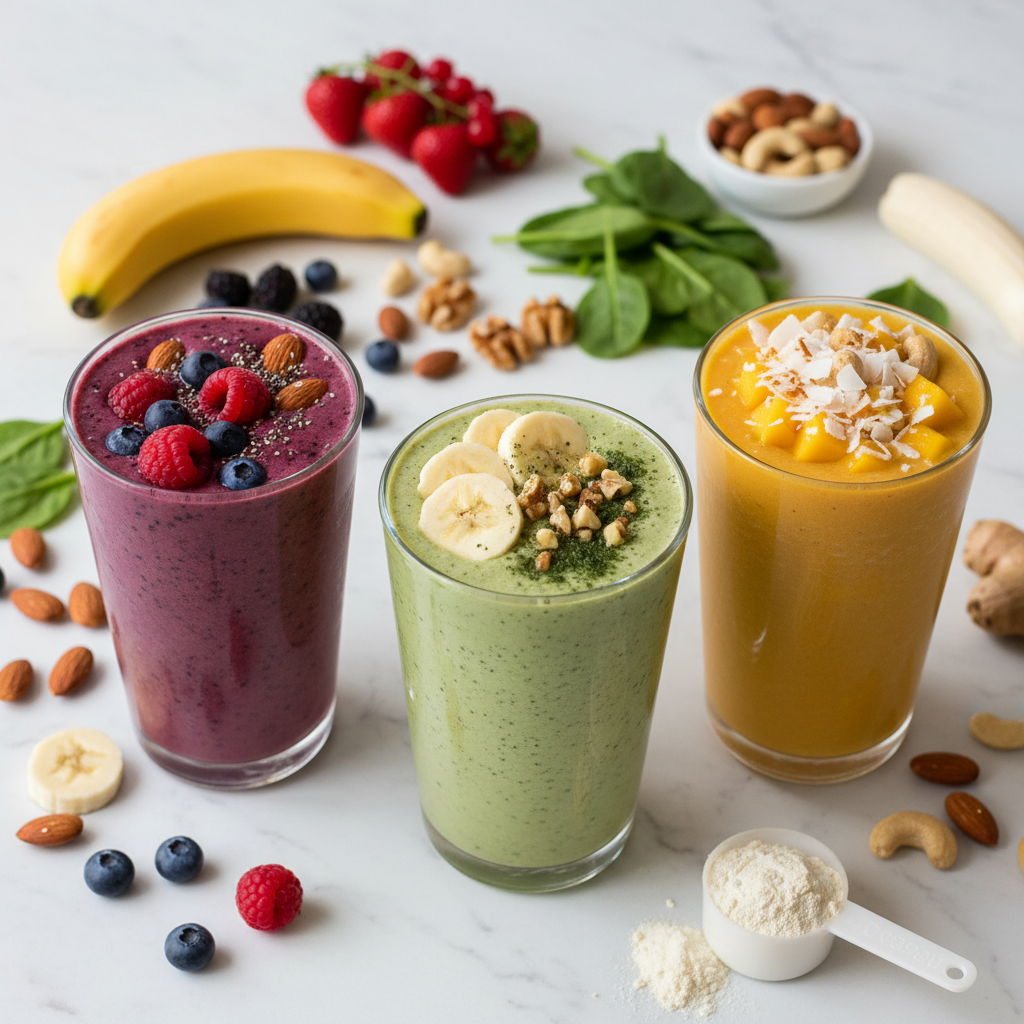 Smoothies protéinés