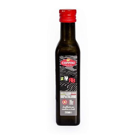 Huile d’olive extra vierge 100% italienne extraite à froid 250 ml - Coppini