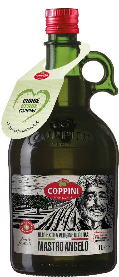 Huile d’olive extra vierge 100% italienne Mastro Angelo 500 ml - Coppini