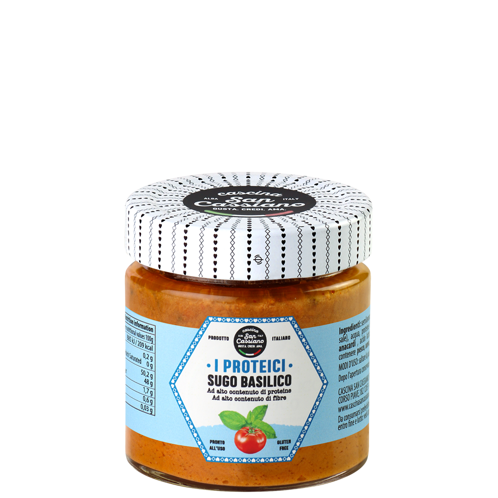 Sauce protéinée au basilic