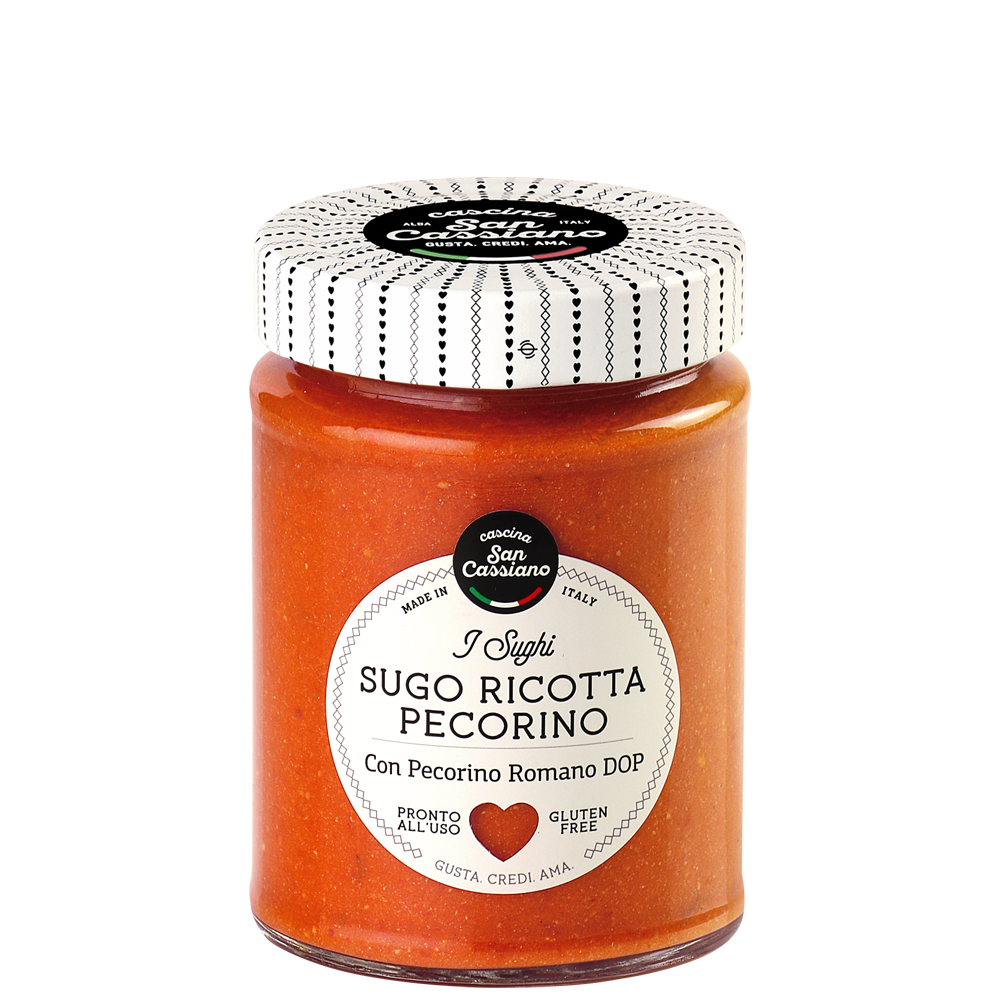Sauce avec Ricotta et Pecorino Romano A.O.P