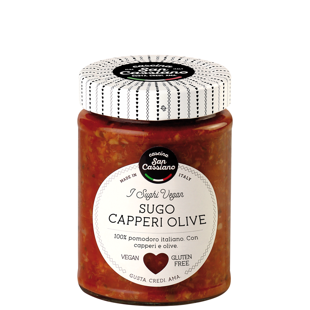 Sauce tomate avec câpres et olives