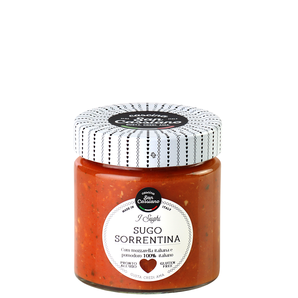 Sauce à la Sorrentina avec mozzarella