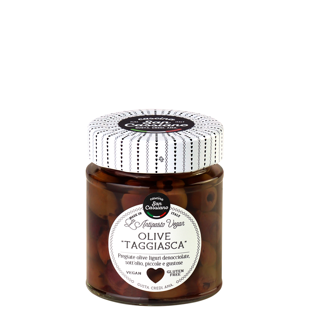 Olives « Taggiasca  » à l’huile