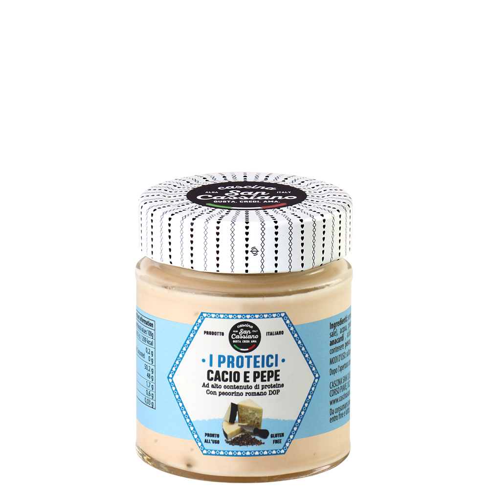 Sauce protéinée au fromage Pecorino (Cacio e Pepe)