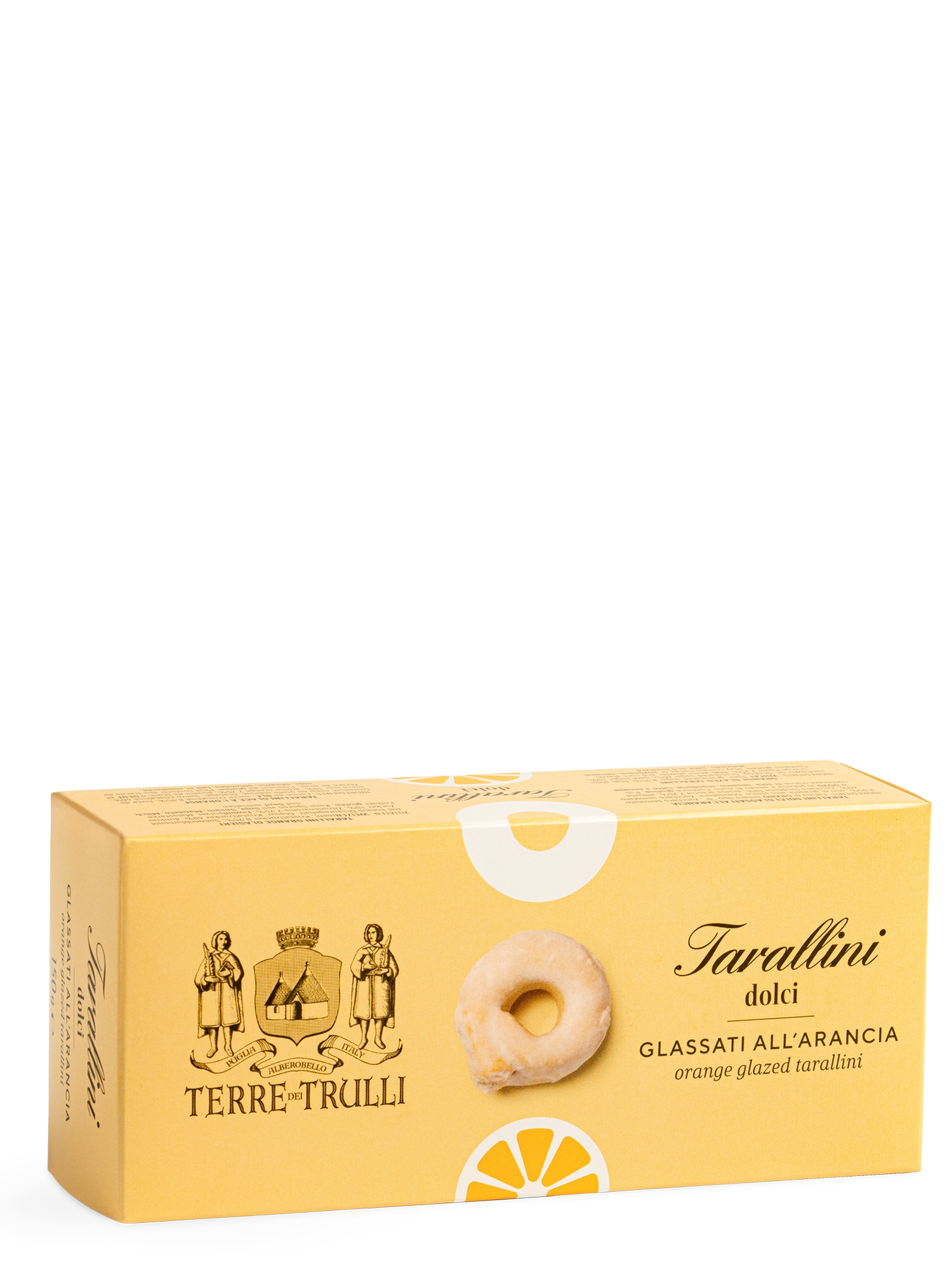 Tarallini sucrés glacés à l’orange – 150 g