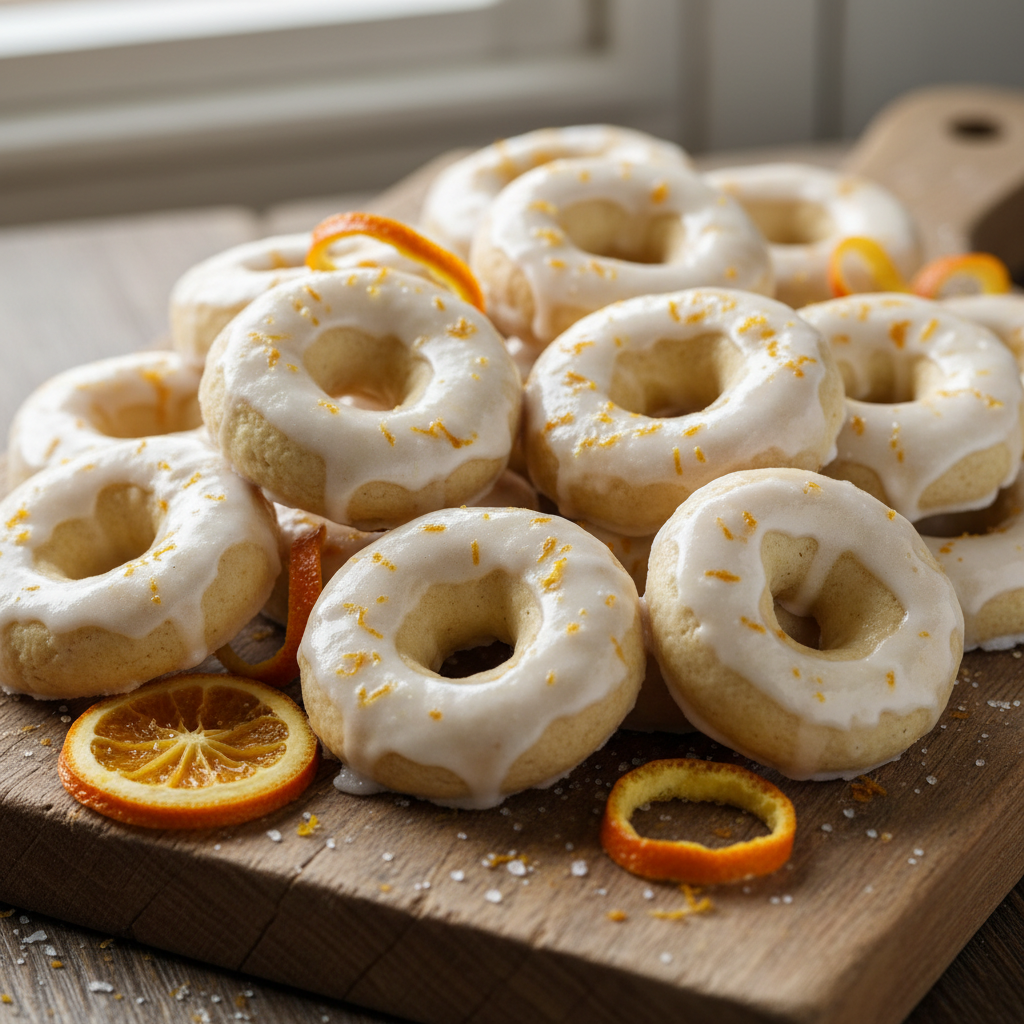 Tarallini sucrés glacés à l’orange – 150 g