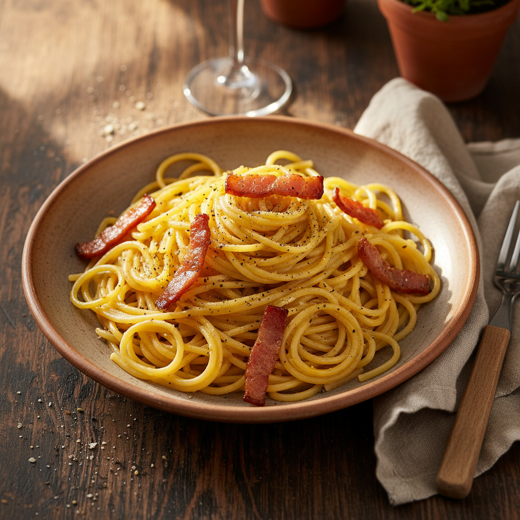 Sauce carbonara