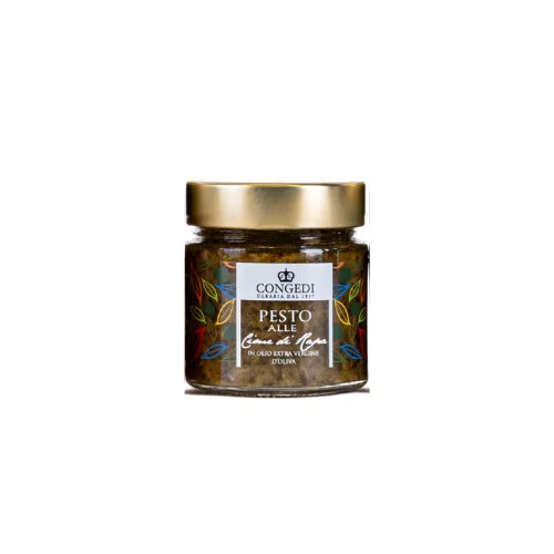 Pesto aux "Cimes di Rapa" à l’Huile d’Olive Extra Vierge 220gr