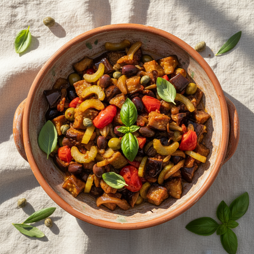 Caponata siciliana Bio