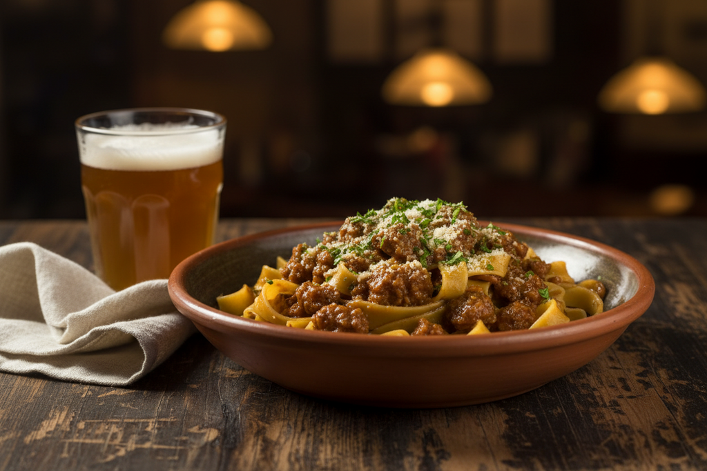 Bud Spencer Ragu ranch alla salsiccia e birra