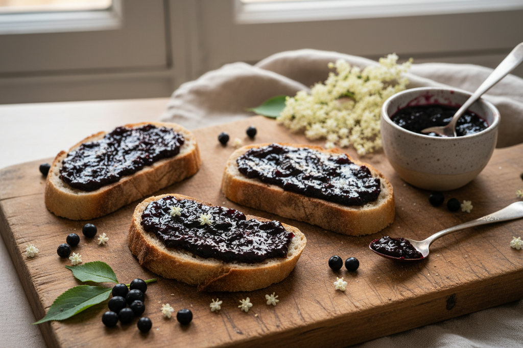 Confiture extra de sureau